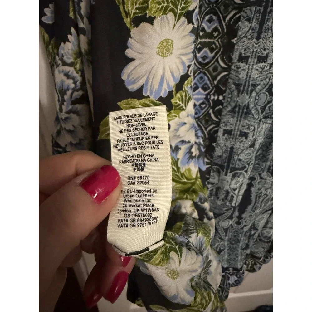 Free People | Wildflower Printed Kimono Sz M/L